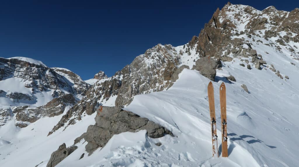 Types de ski bois : Grand pas