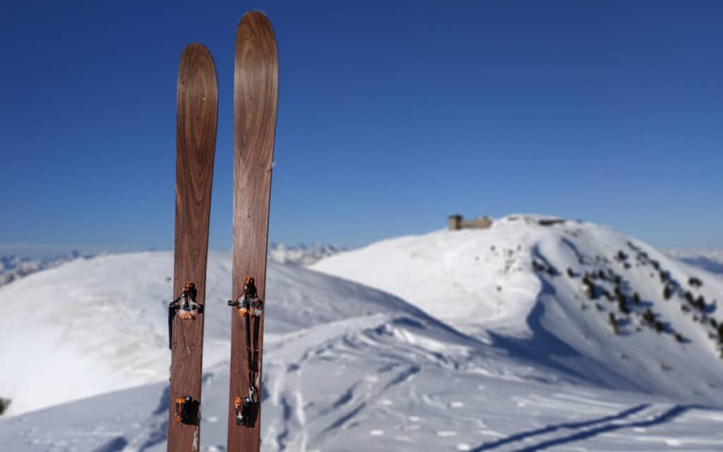 Types de skis en bois de M&SKI petite foulée, idéal pour la randonnée