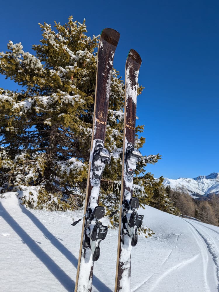 Ski en ois modele G-CAP